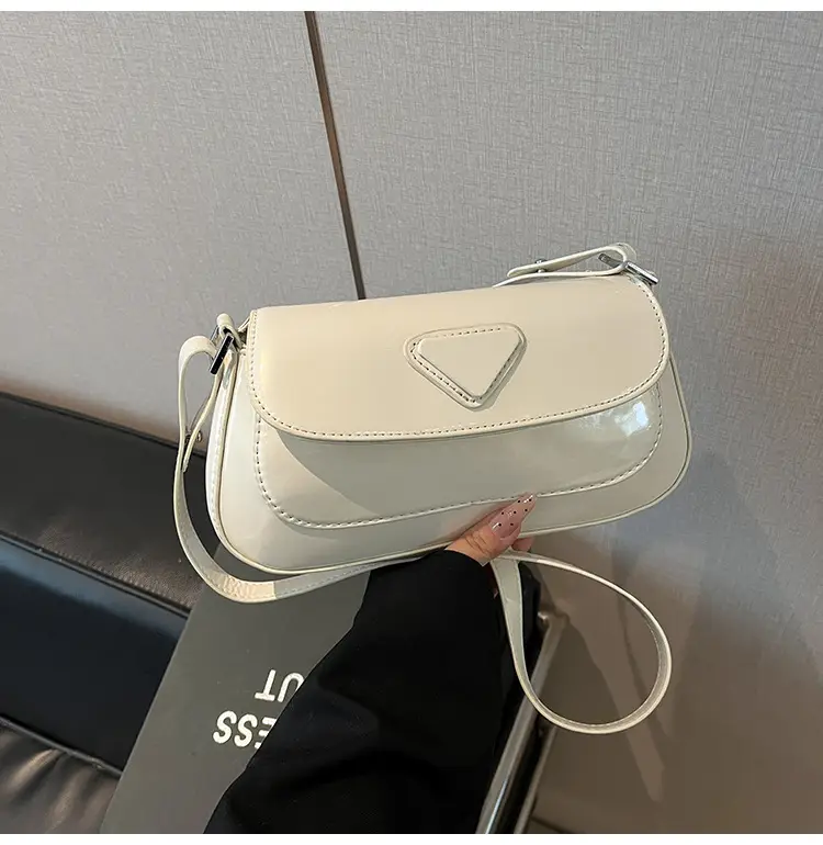 Women's White Leather Crossbody Bag 2025 Fashion Commuter — feature 26