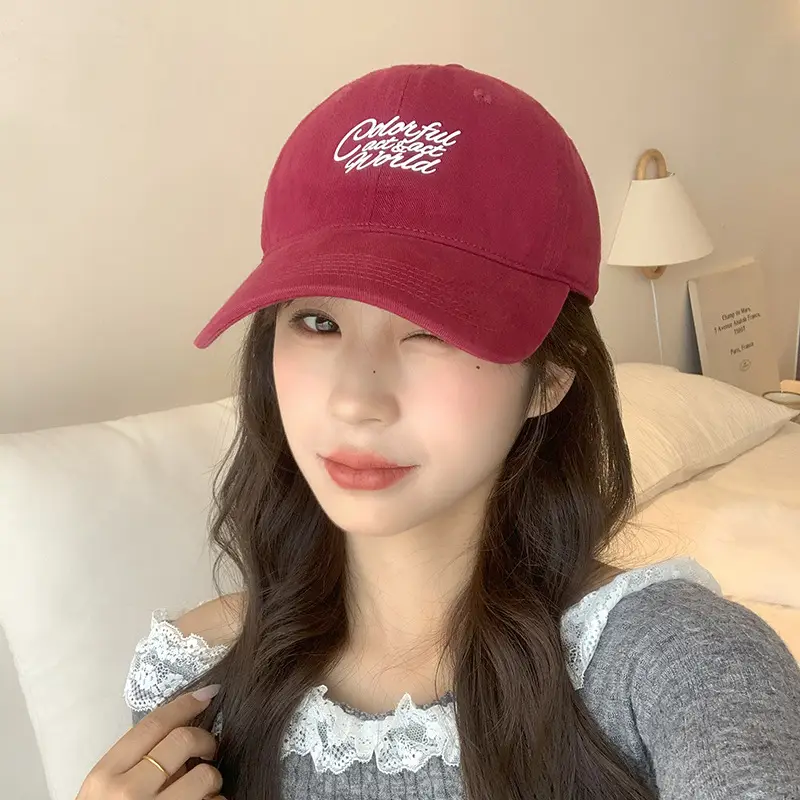 New Large Soft Top Baseball Cap Women Summer Letter - Image 15