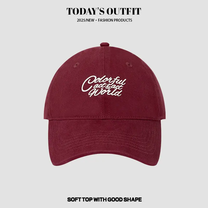 New Large Soft Top Baseball Cap Women Summer Letter - Image 2