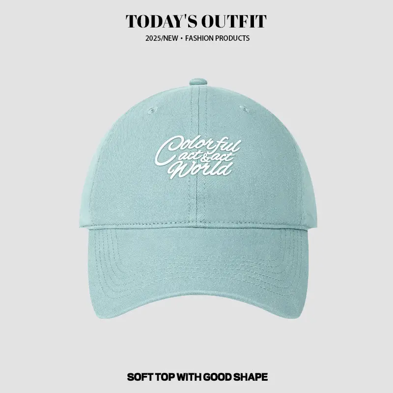 New Large Soft Top Baseball Cap Women Summer Letter - Image 5