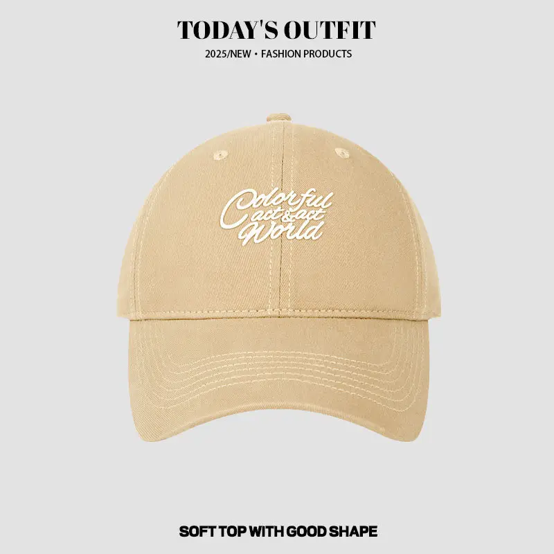 New Large Soft Top Baseball Cap Women Summer Letter - Image 6