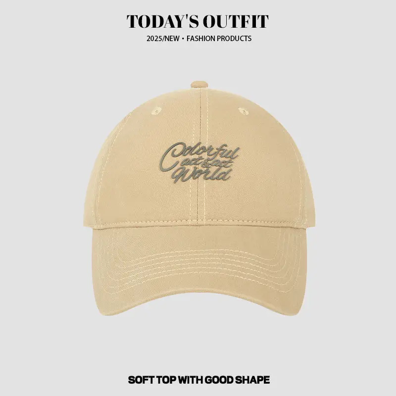 New Large Soft Top Baseball Cap Women Summer Letter - Image 7