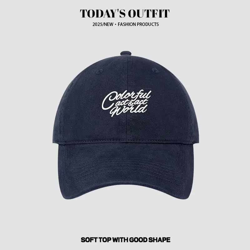 New Large Soft Top Baseball Cap Women Summer Letter - Image 9