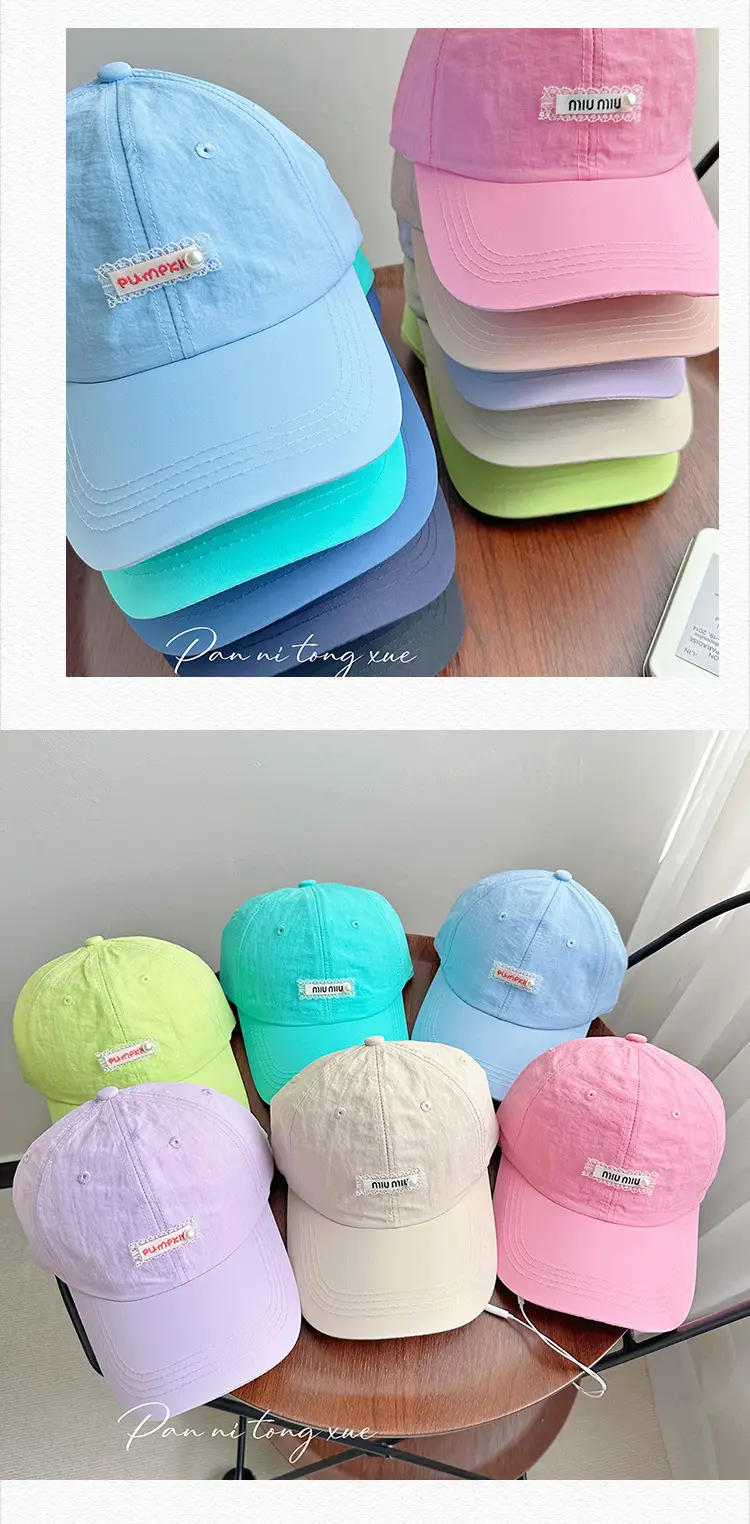 Summer Sweet Thin Baseball Cap All-match Sunshade Korean Style — feature 26