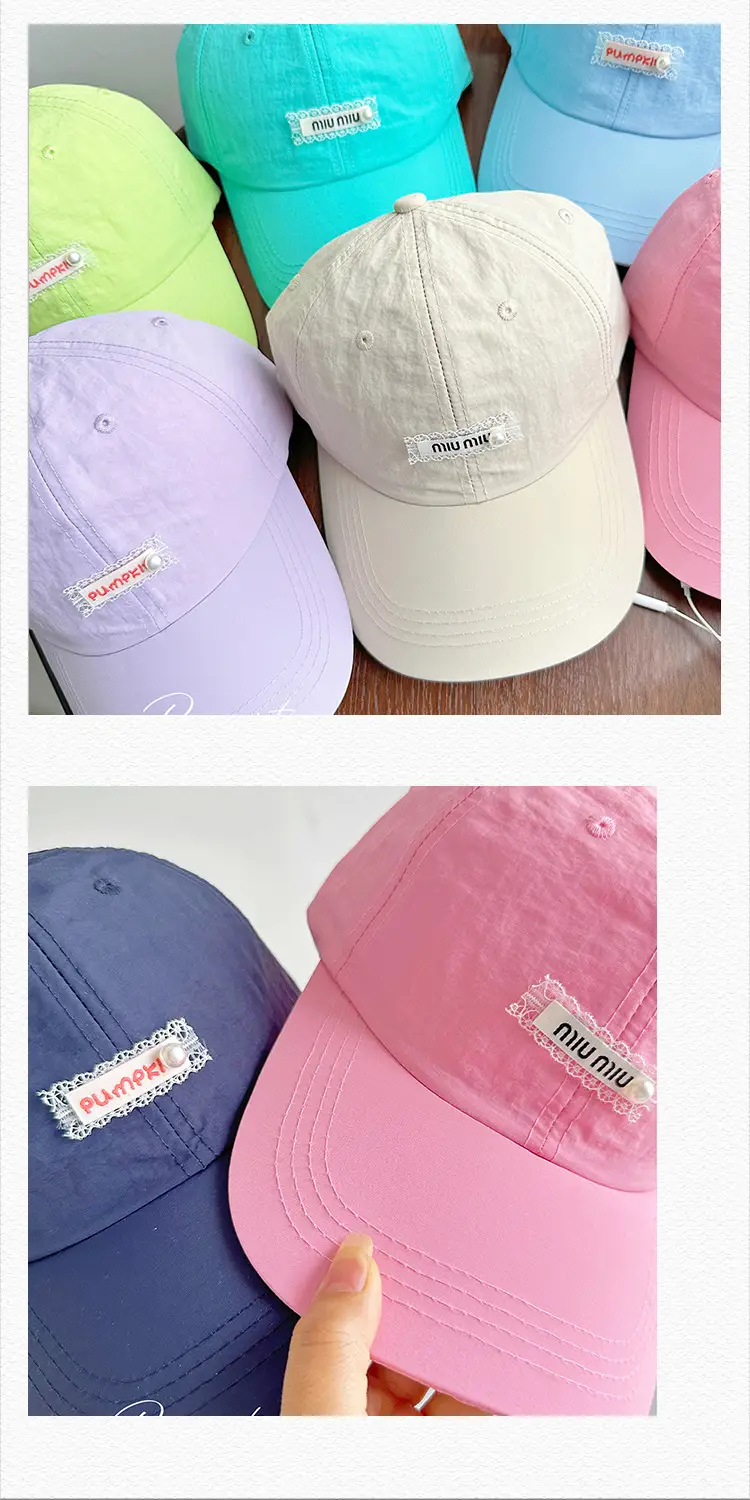 Summer Sweet Thin Baseball Cap All-match Sunshade Korean Style — feature 27