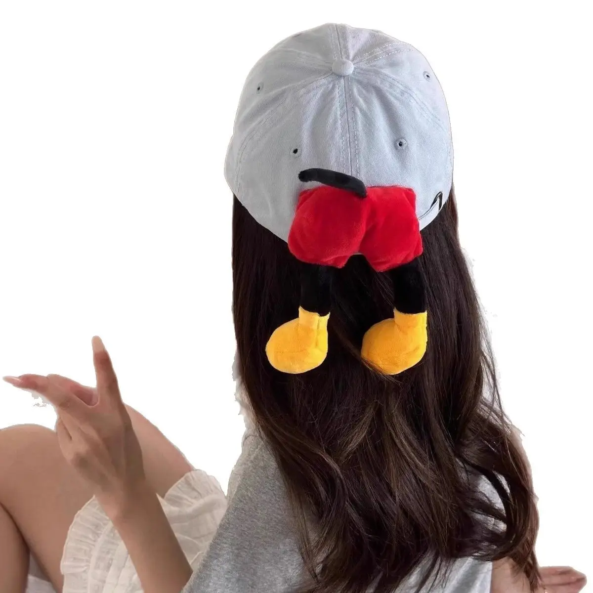 Mickey Butt Baseball Cap with Sunshade Hat for Women - Image 10