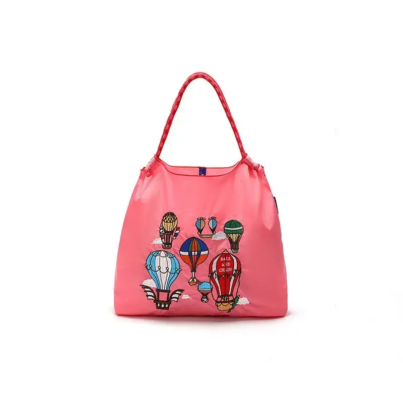 Women Embroidered Crossbody Bag with Ballchain Design - Image 124