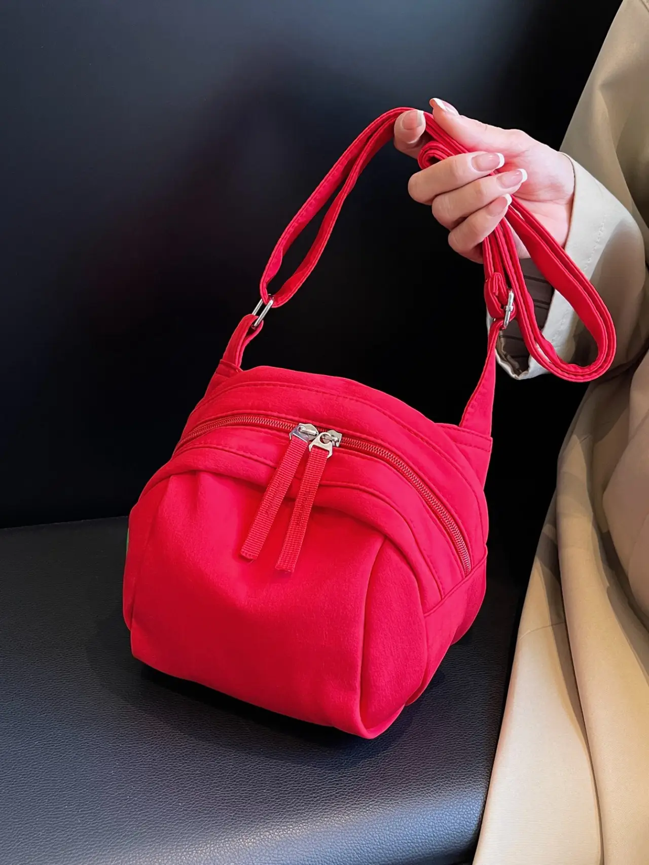 Women Canvas Crossbody Bag Large Capacity 2024 - Image 6