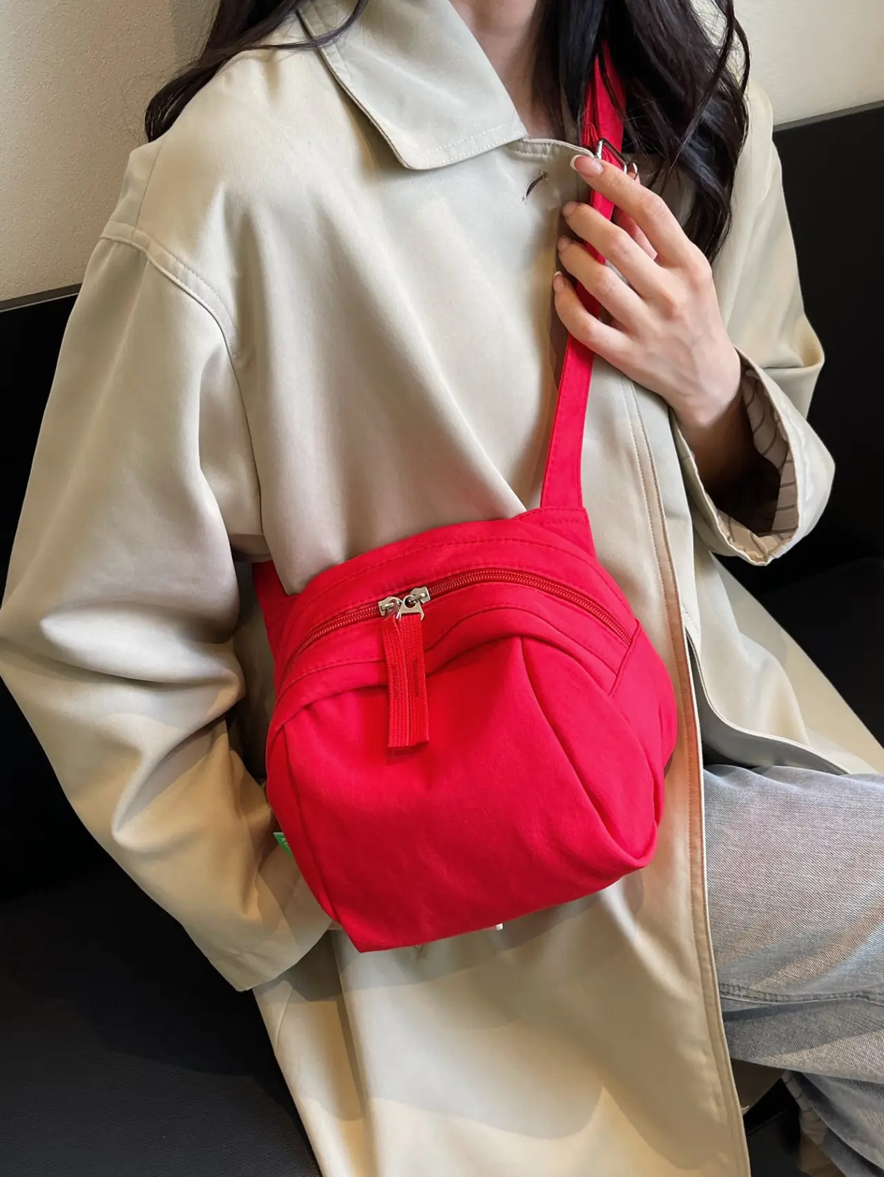 Women Canvas Crossbody Bag Large Capacity 2024 — feature 3