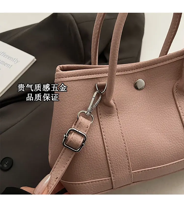 Women's Yellow Leather Crossbody Bag with Pearl Drop — feature 4