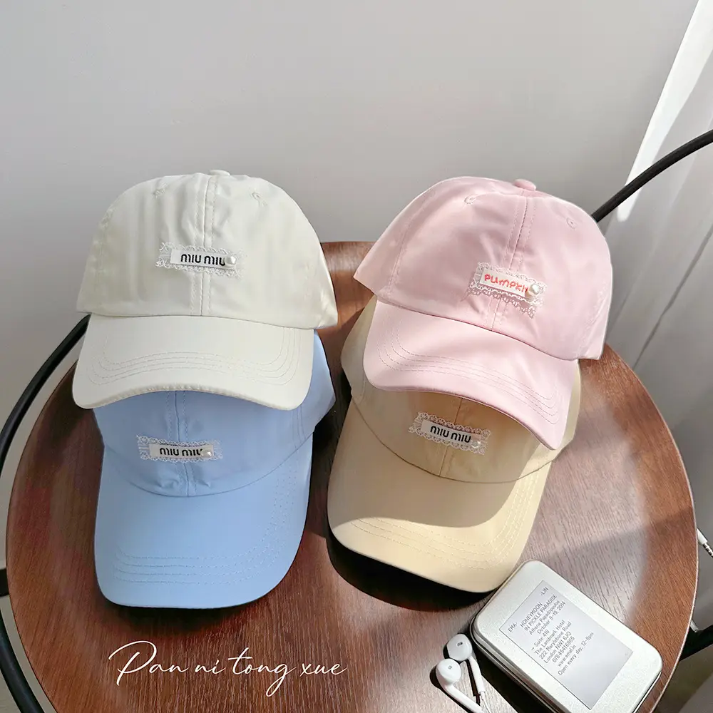 Green Korean Style Baseball Cap for Kids Summer - Image 12