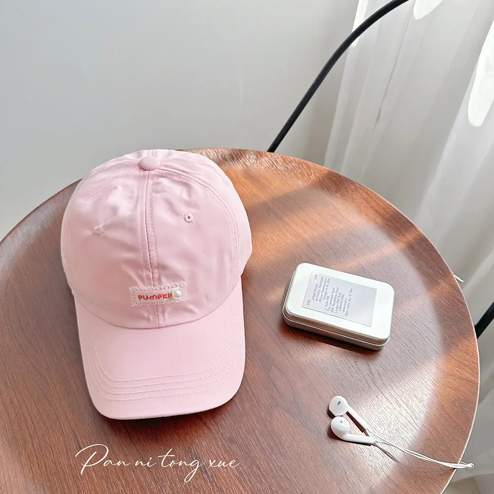 Green Korean Style Baseball Cap for Kids Summer - Image 3