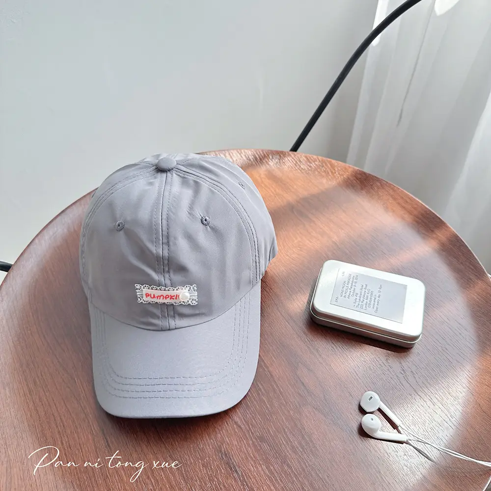 Green Korean Style Baseball Cap for Kids Summer - Image 5