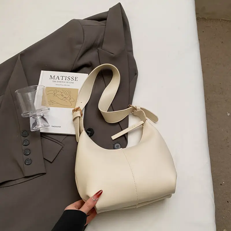 Women's Pink PU Shoulder Bag 2025 Spring Summer - Image 2