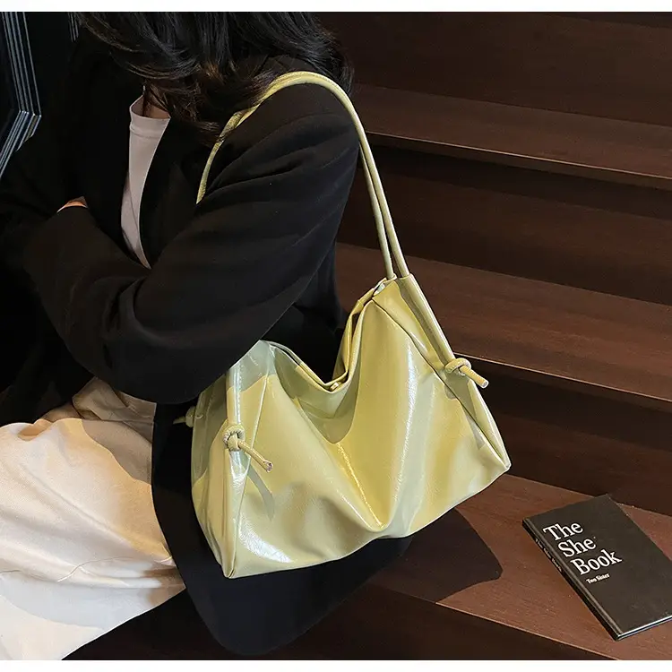 Light Green Textured Shoulder Bag for Women 2025 — feature 11