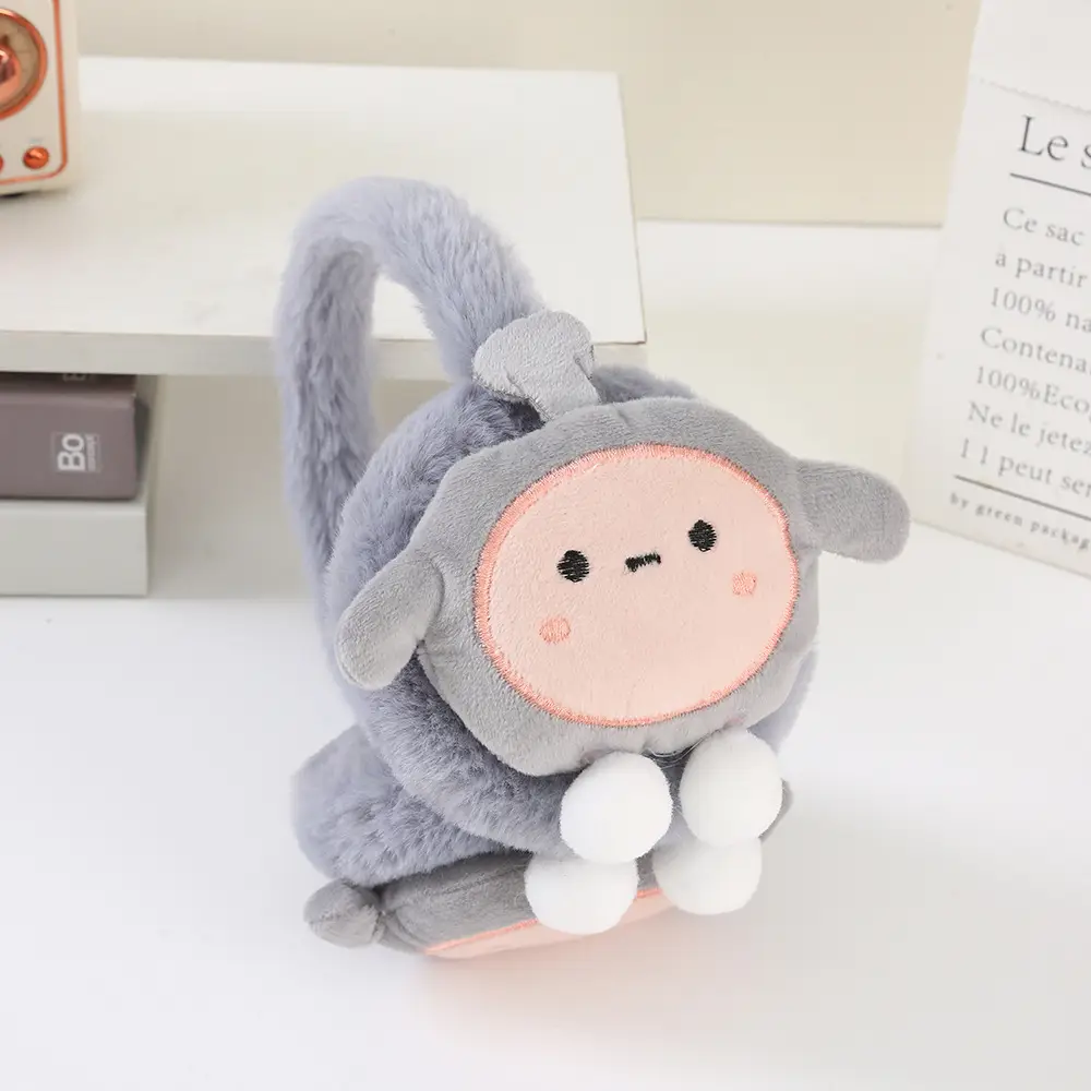 Children, Students, Egg Warm Earmuffs, Ear Protection, Antifreeze, Trendyy Cartoon Ear Warmers, Earmuffs, Men's and Women's Ear Bags Wholesale