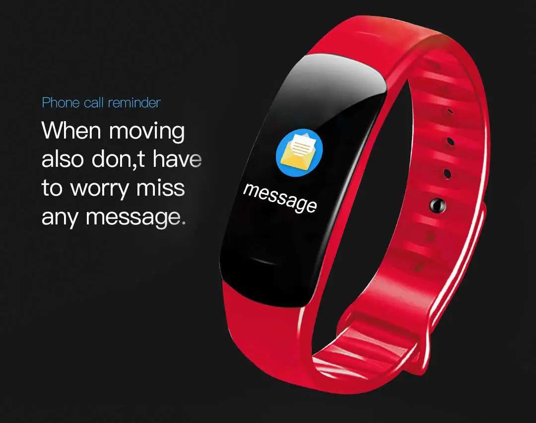 Smart Fitness Bracelet with Bluetooth & Heart Rate Tracking — feature 3