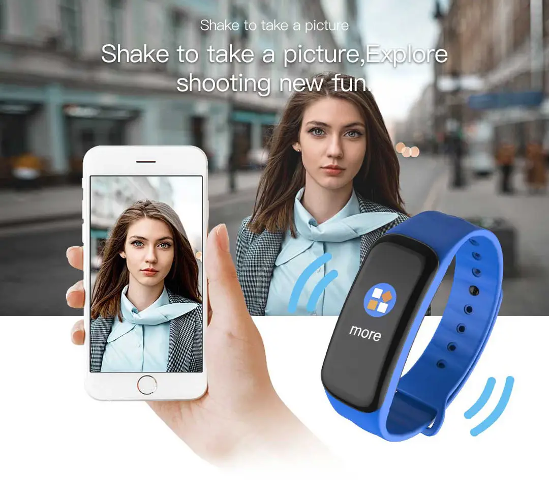 Smart Fitness Bracelet with Bluetooth & Heart Rate Tracking — feature 7