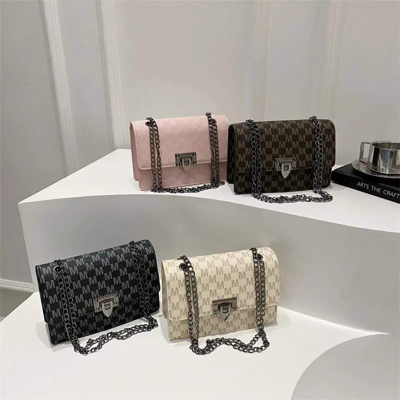 Retro Textured Square Bag for Women 2025 Spring - Image 8