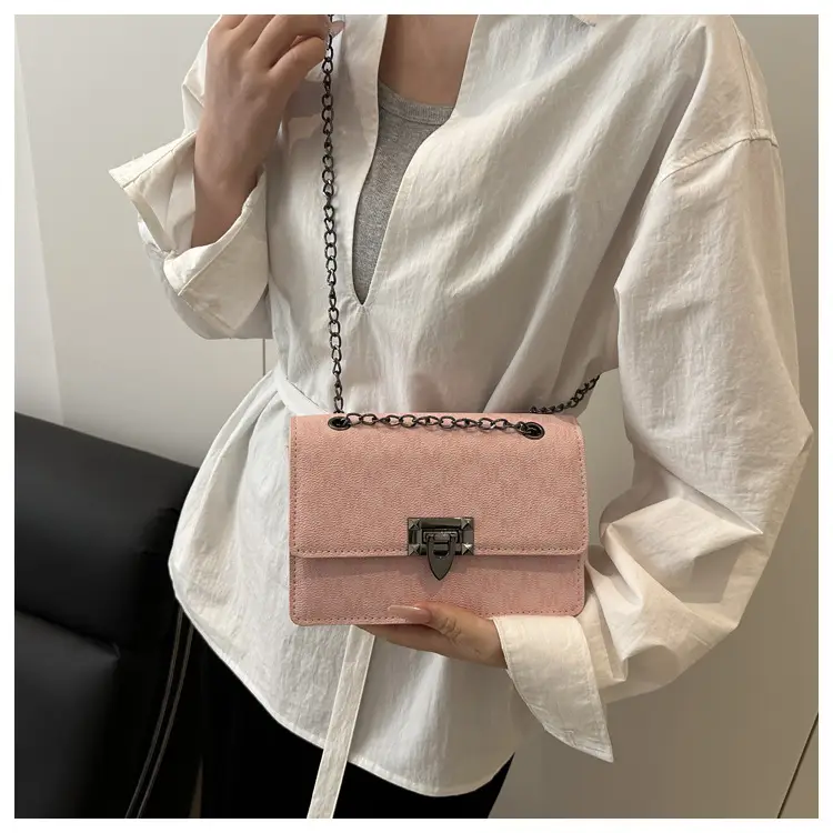 Retro Textured Square Bag for Women 2025 Spring — feature 10