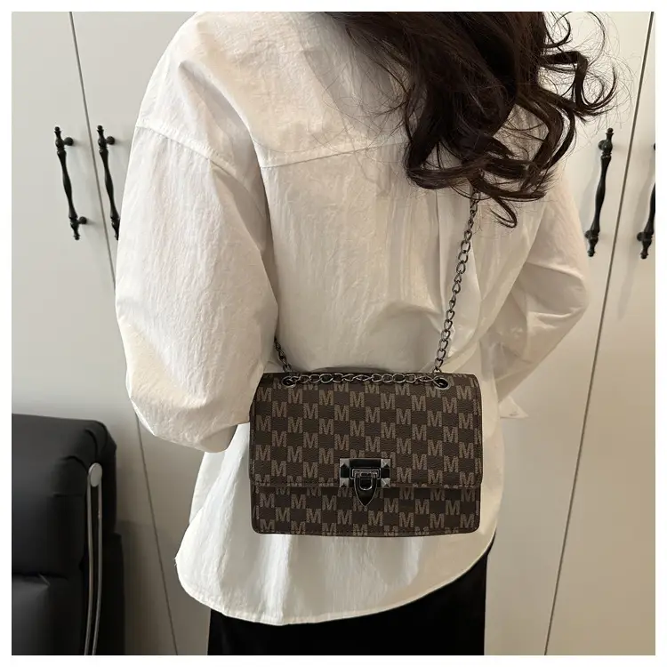 Retro Textured Square Bag for Women 2025 Spring — feature 14