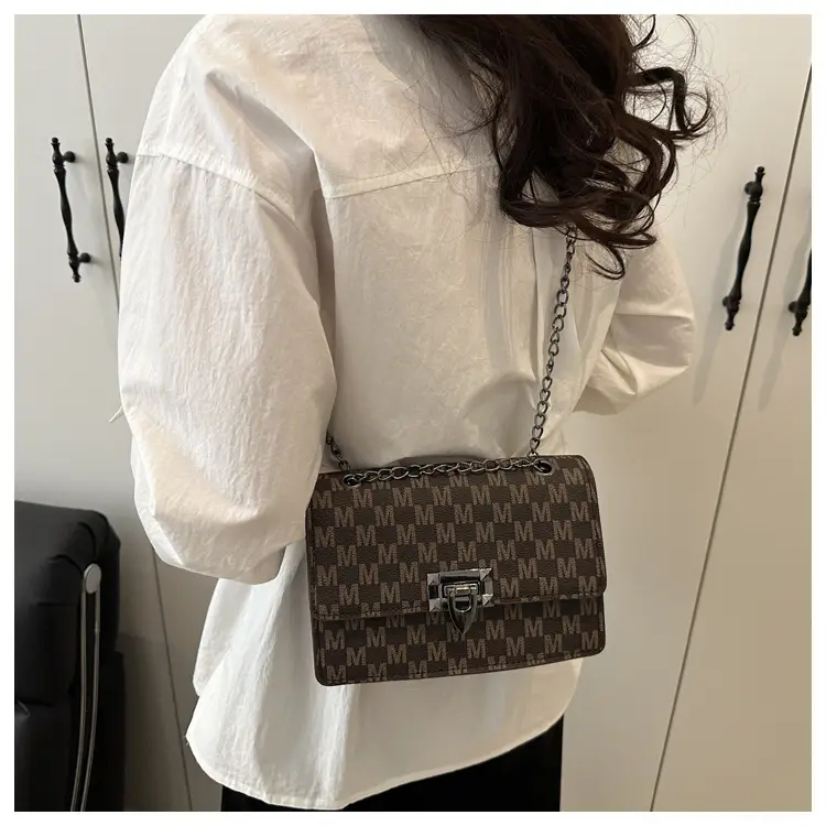 Retro Textured Square Bag for Women 2025 Spring — feature 15