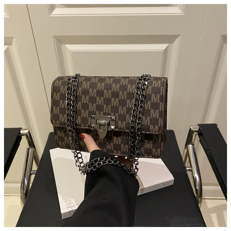 Retro Textured Square Bag for Women 2025 Spring — feature 20