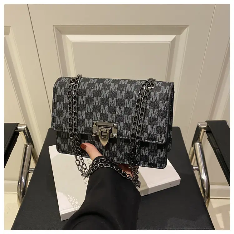 Retro Textured Square Bag for Women 2025 Spring — feature 22