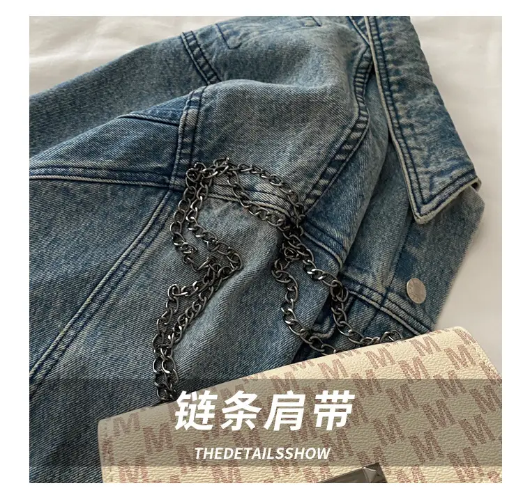 Retro Textured Square Bag for Women 2025 Spring — feature 4