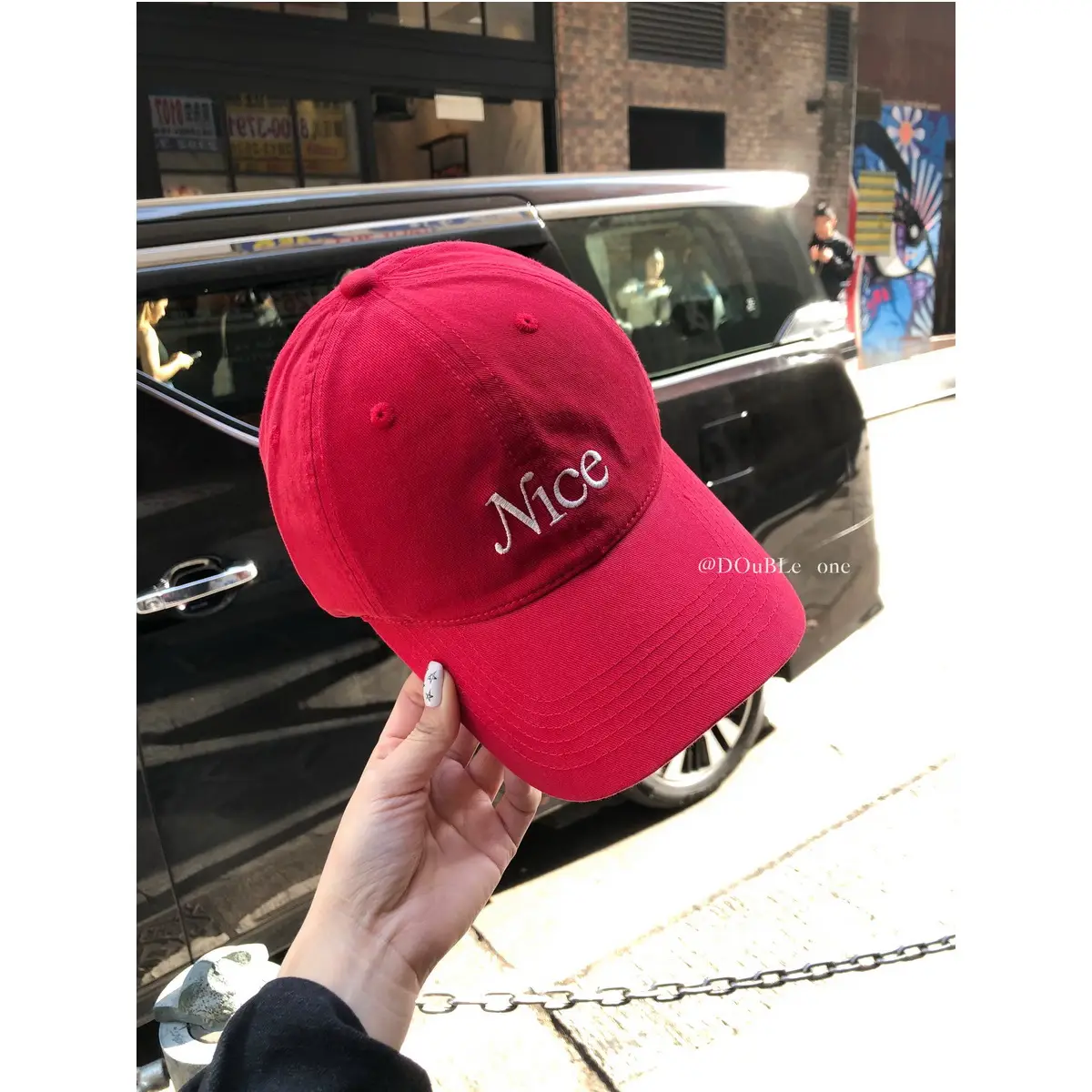 Women's Embroidered Baseball Cap with "Mice" Name - Image 4