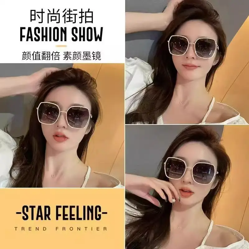 Women's Side Glitter Sunglasses Anti-UV Light Luxury Fashion - Image 7