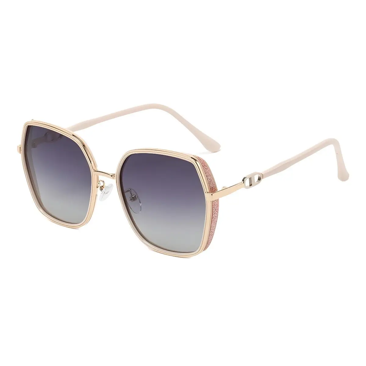 Women's Side Glitter Sunglasses Anti-UV Light Luxury Fashion - Image 9