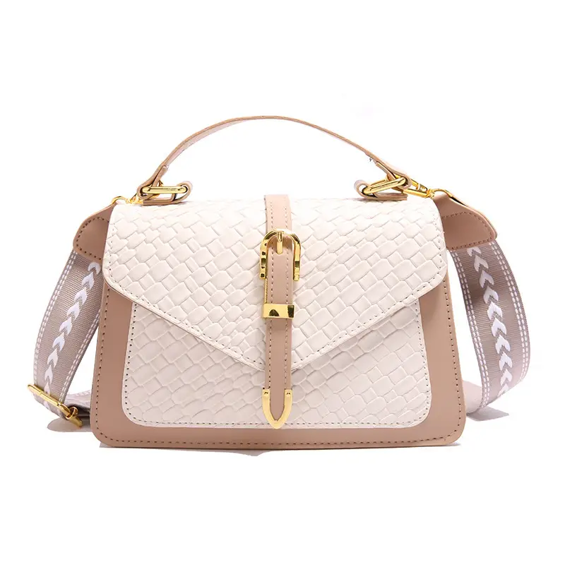 Black Embossed Woven Shoulder Bag for Women 2025 - Image 10