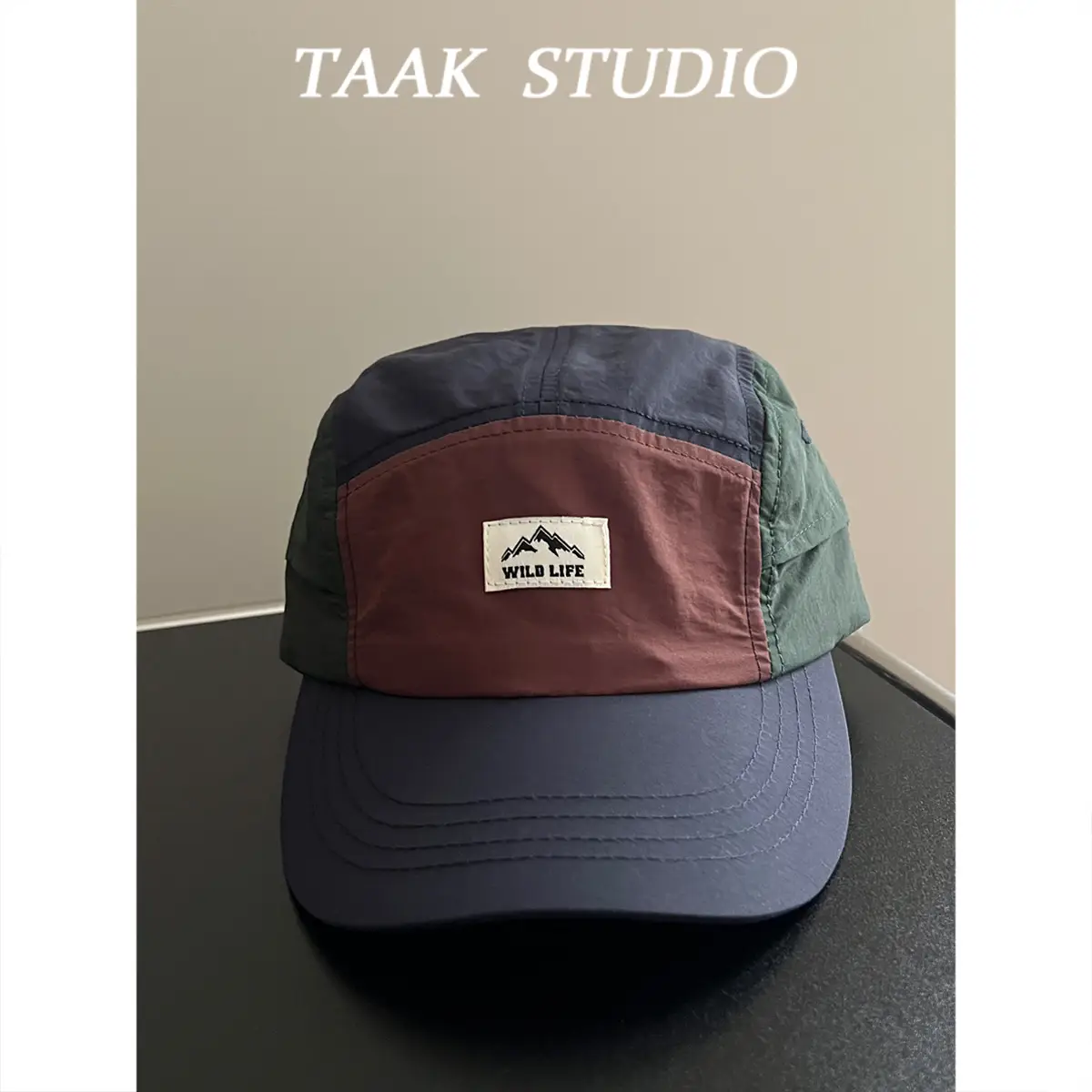Takah Studio Beige Brown Mesh Cap for Kids Spring Summer - Image 6