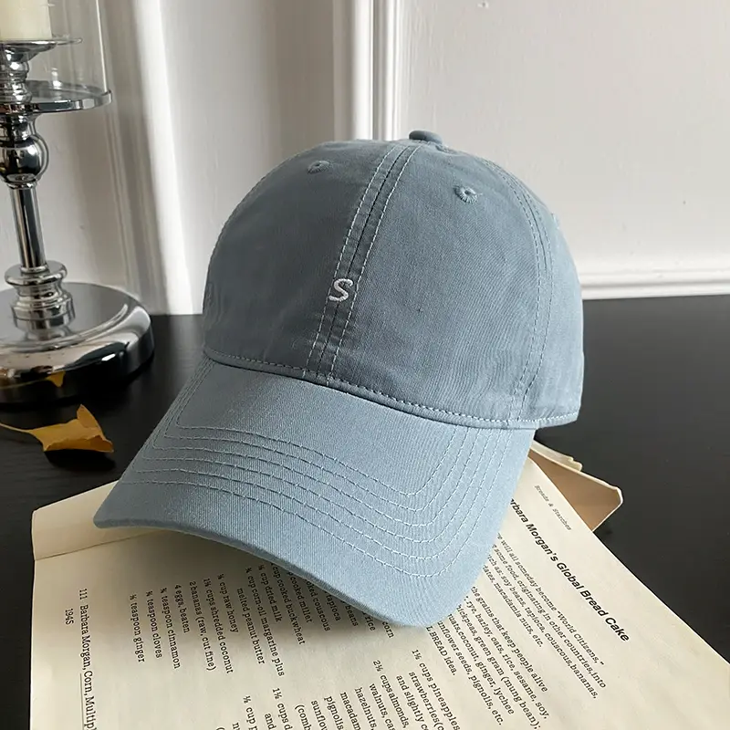 Women Korean Style Grey Baseball Cap 2025 - Image 3