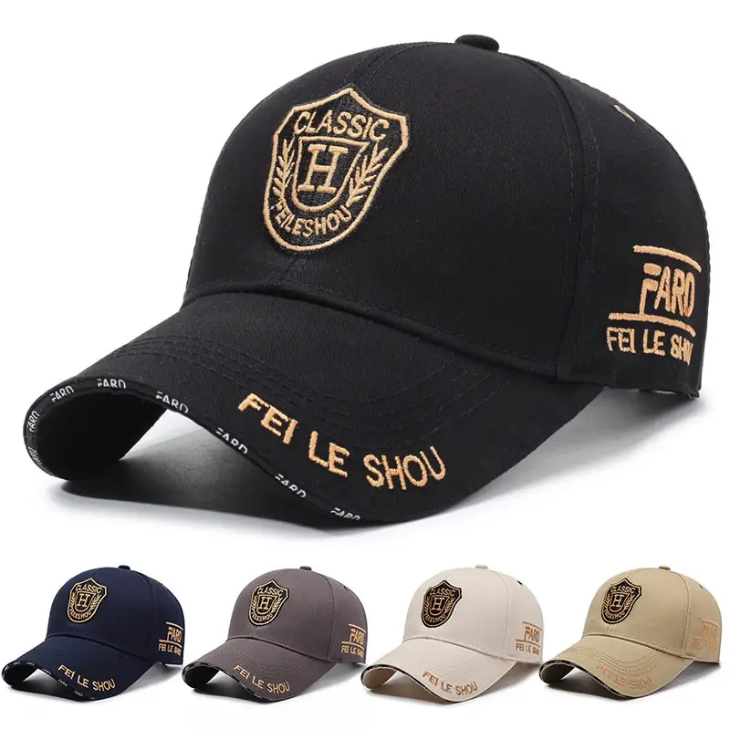 Men's Navy Blue Classic Emblem Baseball Cap - Image 6