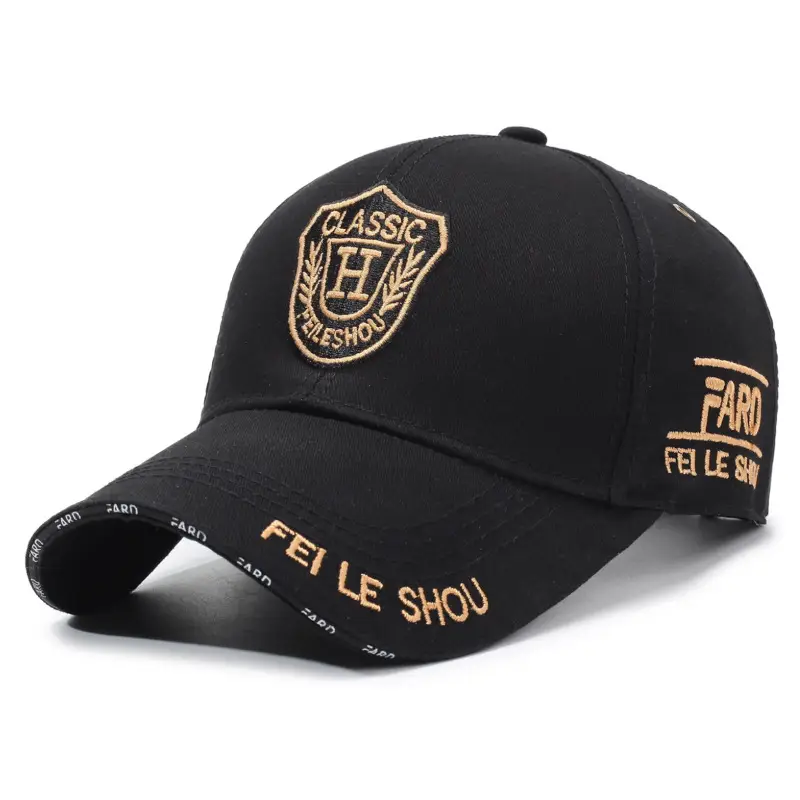 Men's Navy Blue Classic Emblem Baseball Cap - Image 10
