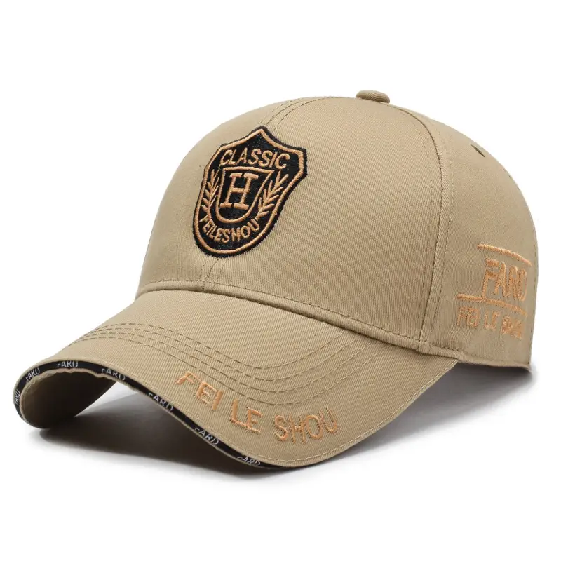 Men's Navy Blue Classic Emblem Baseball Cap - Image 4