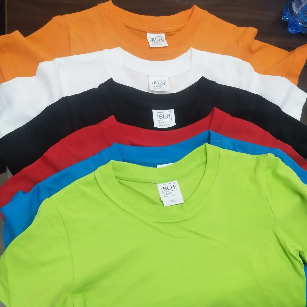 Custom-Made Work Clothes for Children, Cross-Border European Size Cultural Clothing, Pure Cotton Advertising Shirts, T-Shirts with Custom Printed Logos — feature 30