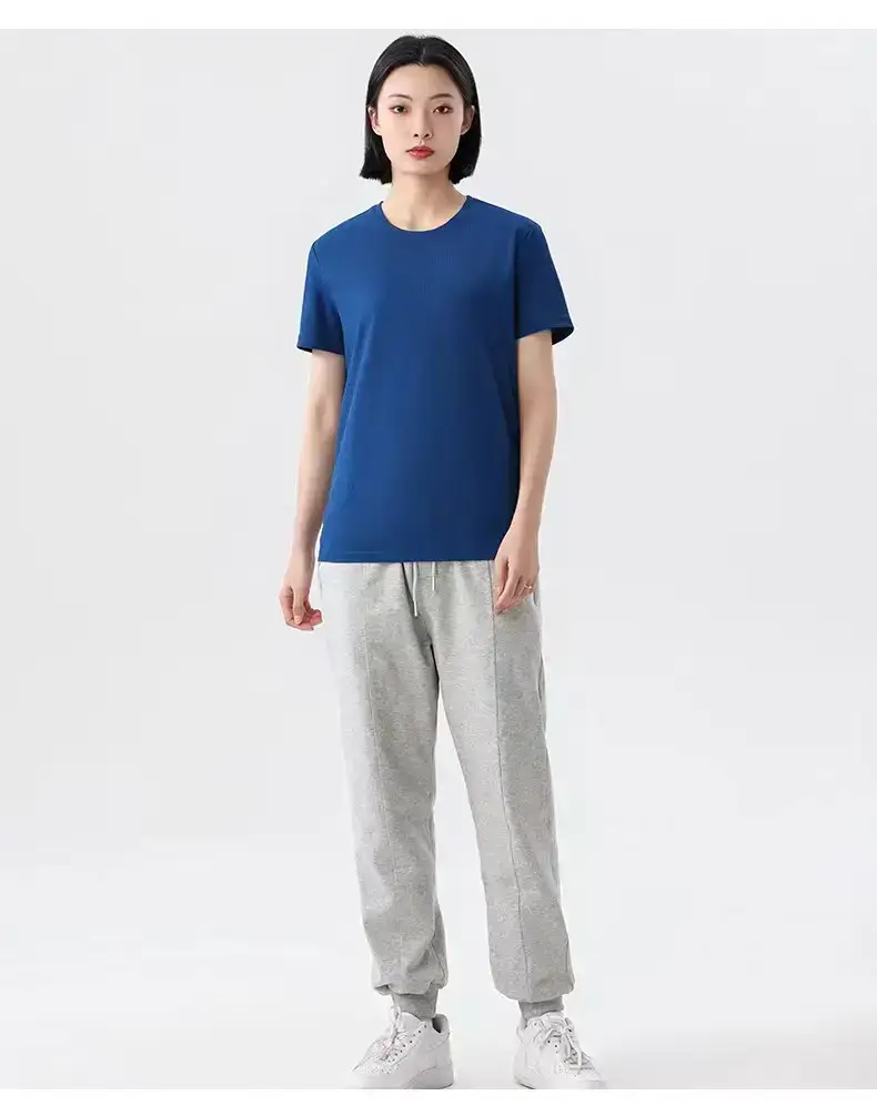 Custom-Made Work Clothes for Children, Cross-Border European Size Cultural Clothing, Pure Cotton Advertising Shirts, T-Shirts with Custom Printed Logos — feature 41