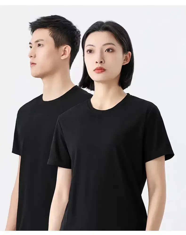 Custom-Made Work Clothes for Children, Cross-Border European Size Cultural Clothing, Pure Cotton Advertising Shirts, T-Shirts with Custom Printed Logos — feature 43