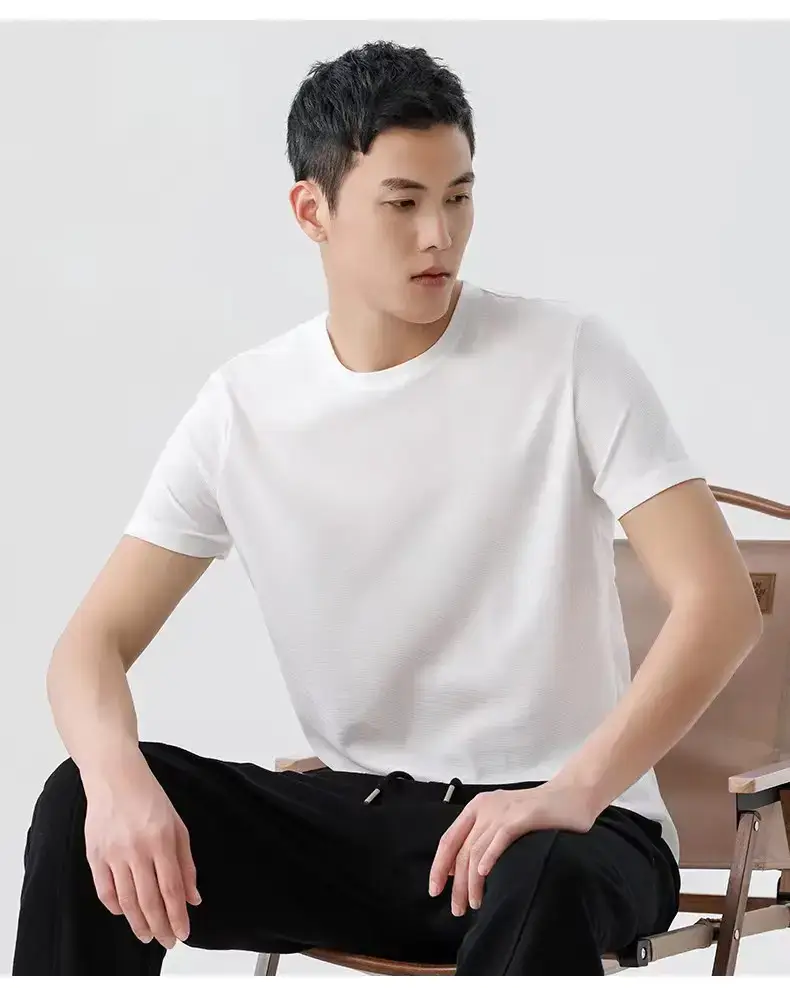 Custom-Made Work Clothes for Children, Cross-Border European Size Cultural Clothing, Pure Cotton Advertising Shirts, T-Shirts with Custom Printed Logos — feature 44