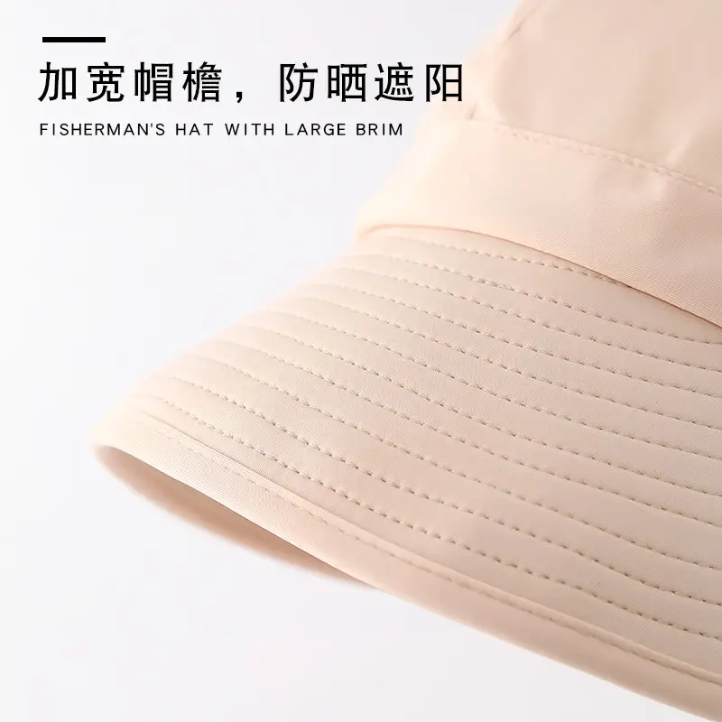 Women Black Anti-UV Sun Hat with Bow — feature 16