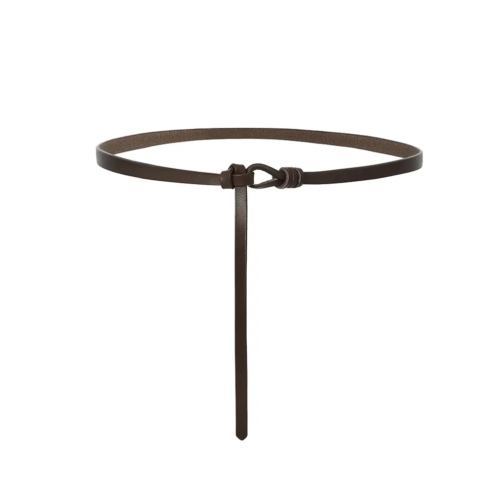 New Style Non-Perforated Knotted Belt for Women - Image 12
