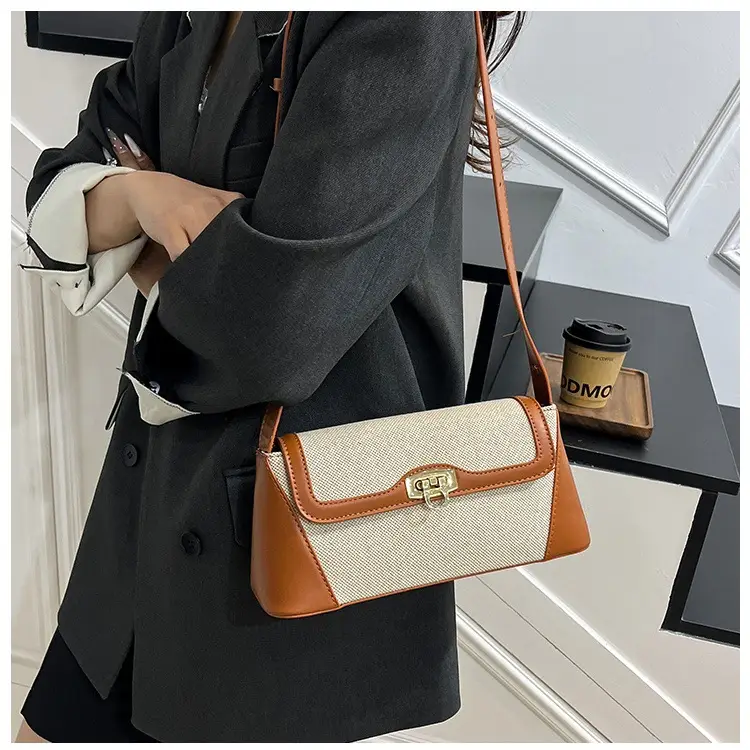Light Luxury Shoulder Crossbody Bag Women 2025 French Style — feature 1