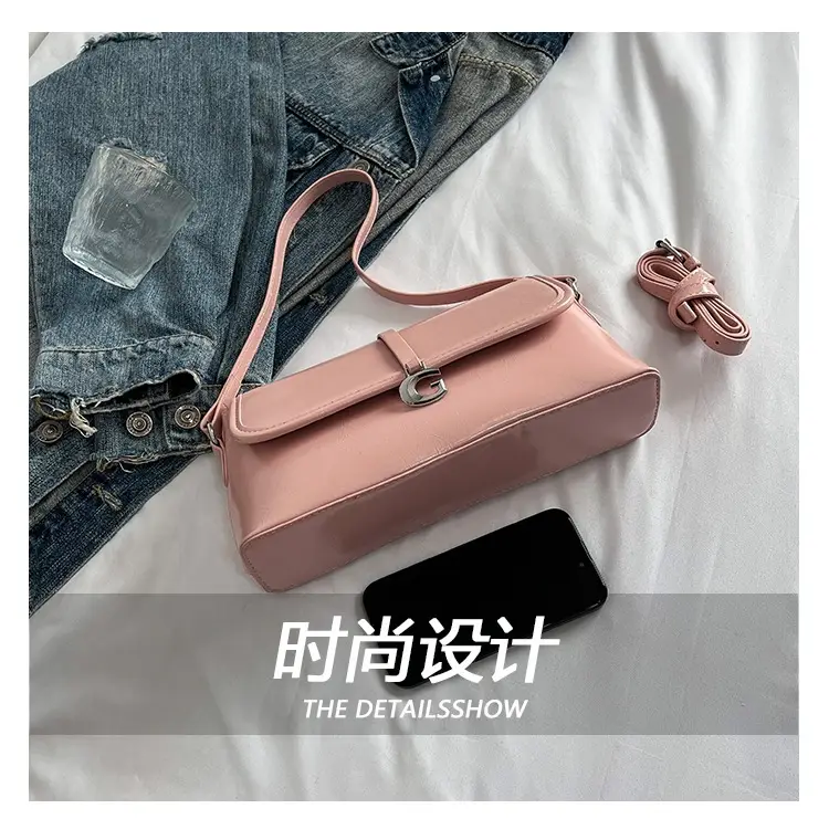 Pink Leather Crossbody Bag for Women 2025 — feature 10