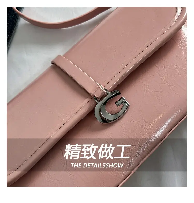 Pink Leather Crossbody Bag for Women 2025 — feature 11