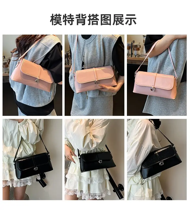 Pink Leather Crossbody Bag for Women 2025 — feature 2