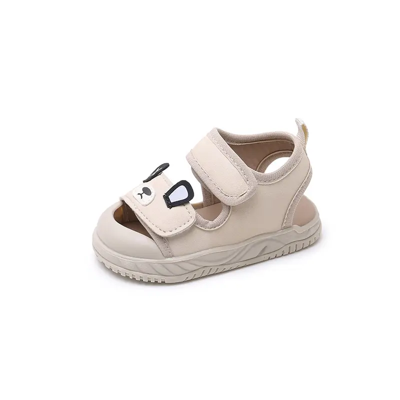Baby Sandals Brown Anti-Slip Toddler Shoes