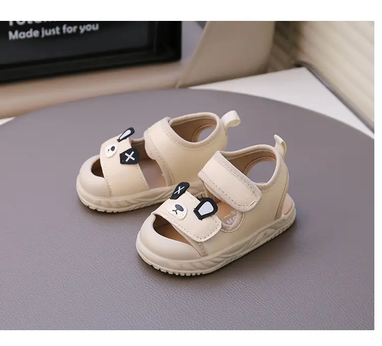 Baby Sandals Brown Anti-Slip Toddler Shoes — feature 13